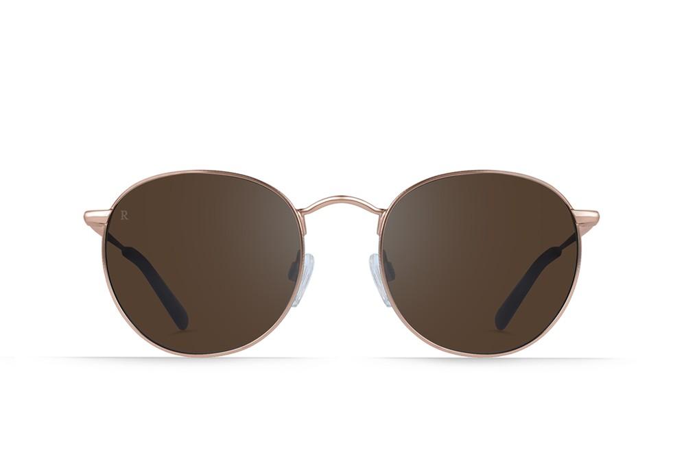Raen Benson 51 Rose Gold Brown/Silver Mirror-UV400 non-polarised-100U171BEN S143-Raen Optics-Sunnieside