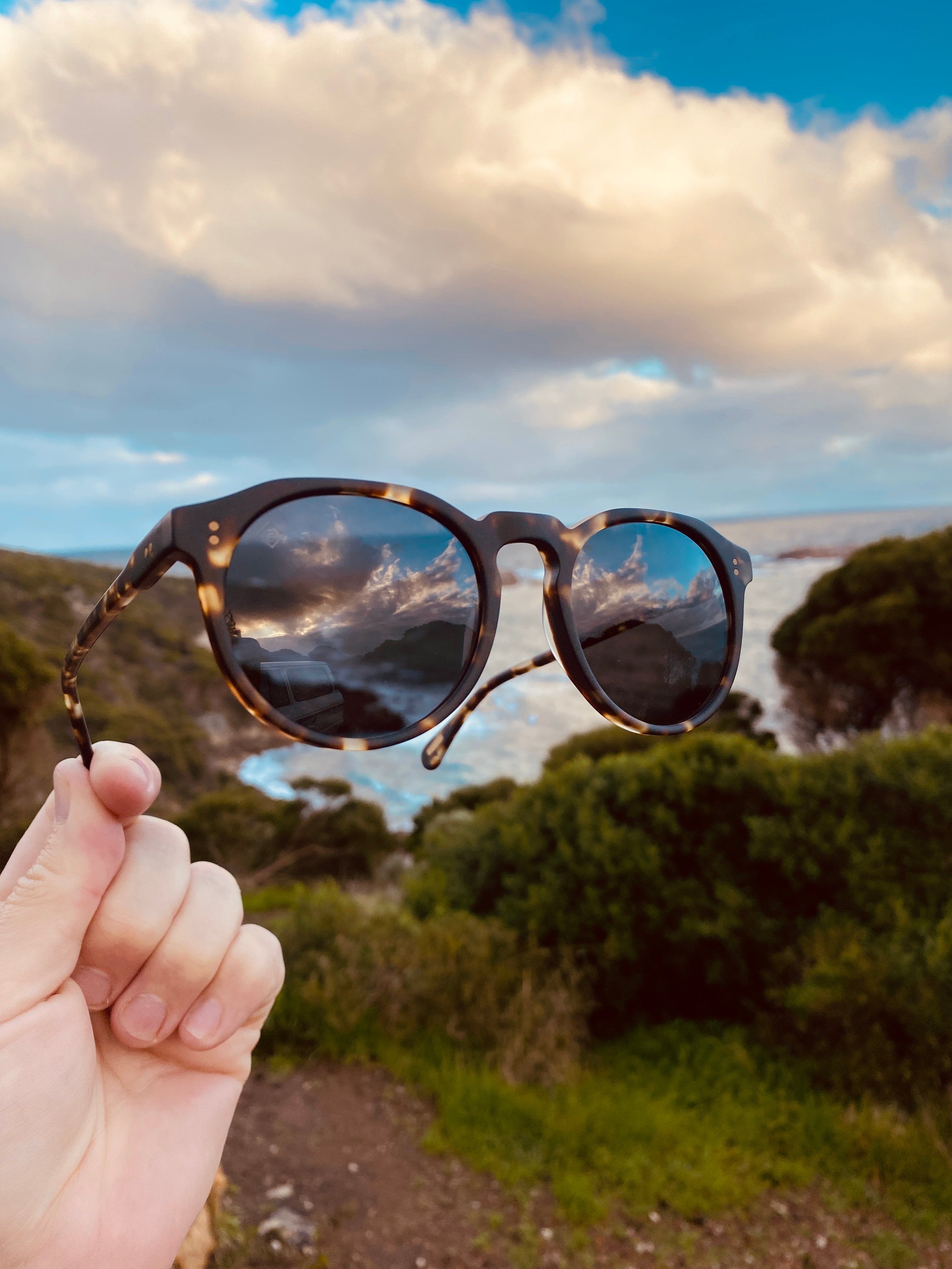 Raen Remmy 49 Matte Brindle Tortoise/Smoke Polarised-polarised-810225030030-100U161REM S317-Raen Optics-Sunnieside
