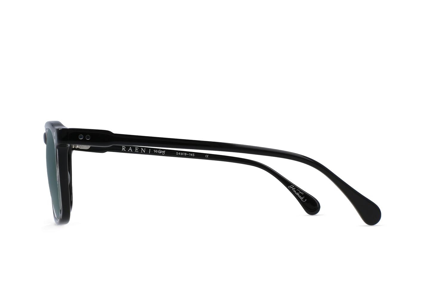 Raen Wiley 54 Crystal Black / Green Polarised-polarised-810225035820-100M161WLY-S272-Raen Optics-Sunnieside