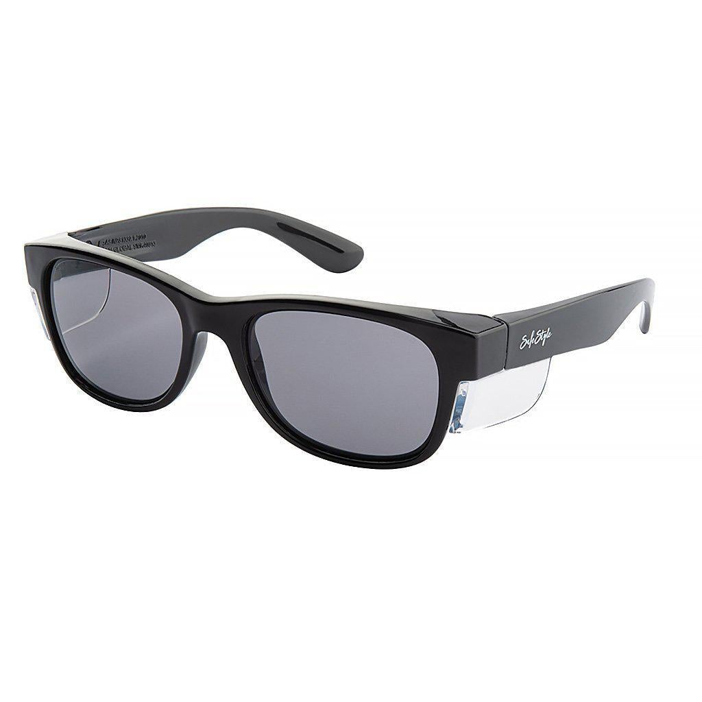 Safestyle 'Classics' Black Frame / Tinted Uv400 Lens-UV400 non-polarised-735850824550-CBT100-Safestyle-Sunnieside
