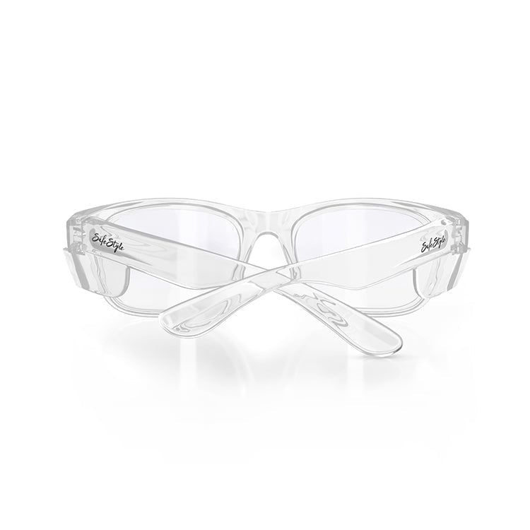Safestyle Classics Clear Frame Clear Lens Uv400-UV400 non-polarised-735850824567-CCC100-Safestyle-Sunnieside