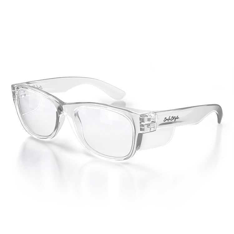 Safestyle Classics Clear Frame Clear Lens Uv400-UV400 non-polarised-735850824567-CCC100-Safestyle-Sunnieside
