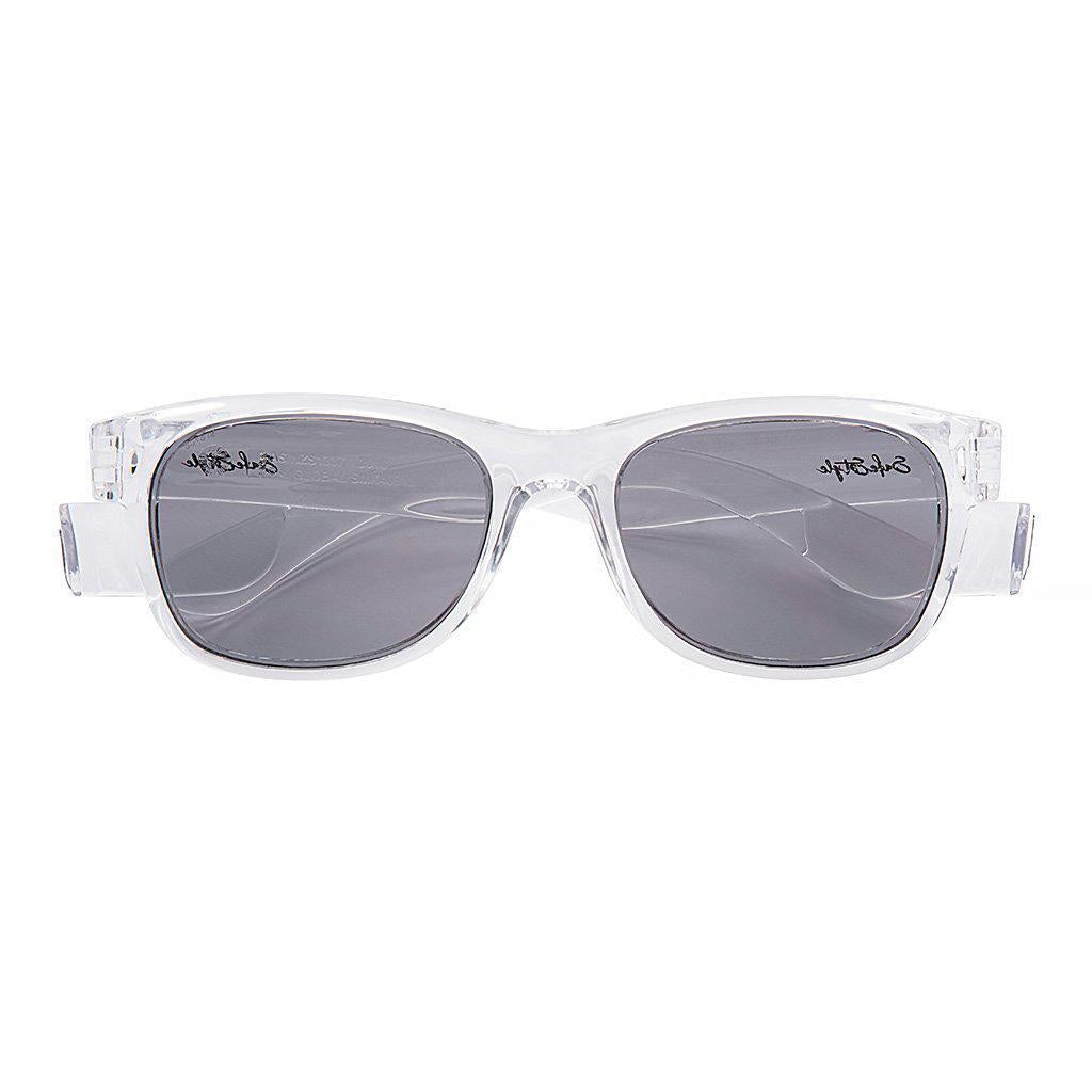 Safestyle 'Classics' Clear Frame / Tinted Uv400 Lens-UV400 non-polarised-735850824574-CCT100-Safestyle-Sunnieside