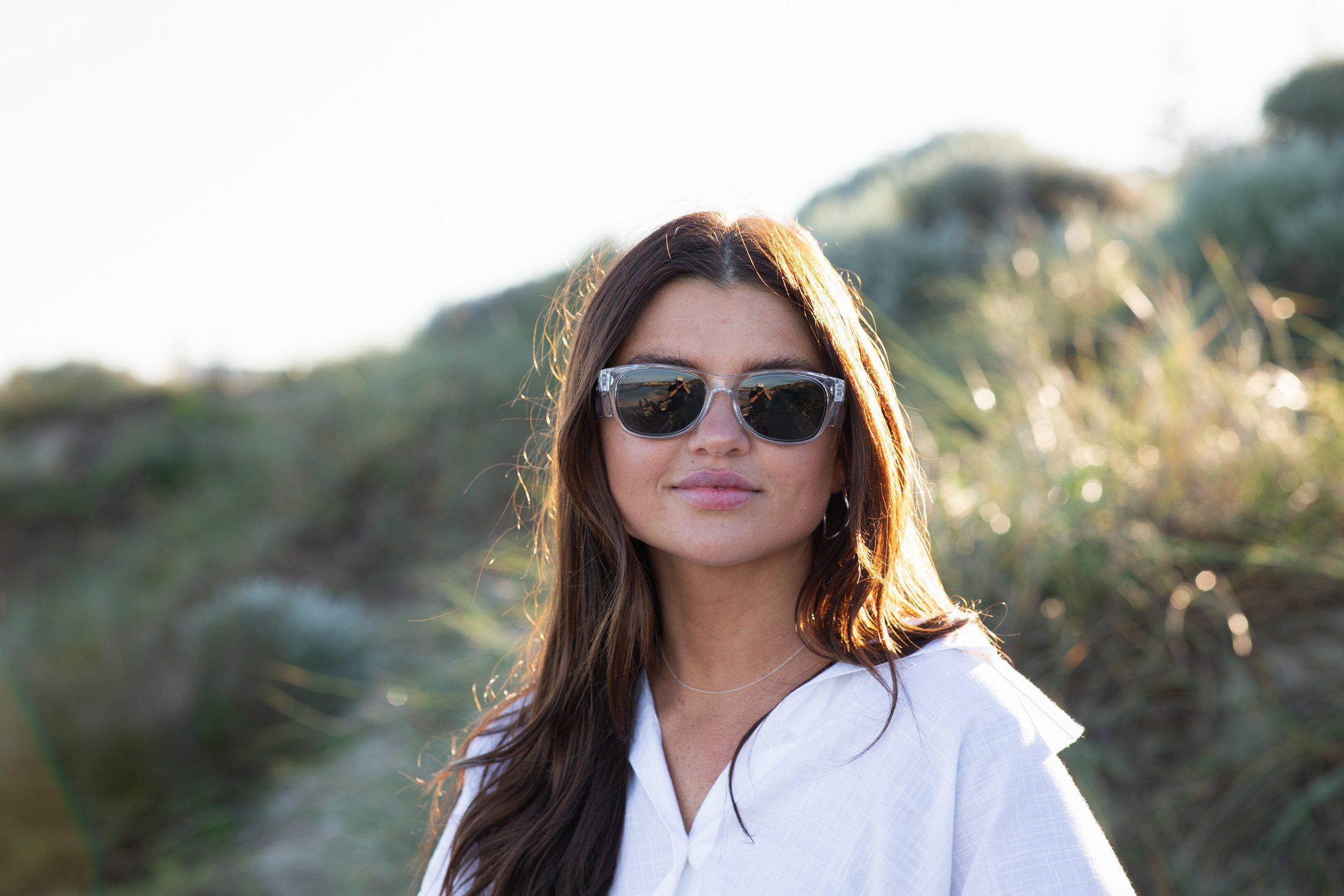Safestyle 'Classics' Clear Frame / Tinted Uv400 Lens-UV400 non-polarised-735850824574-CCT100-Safestyle-Sunnieside