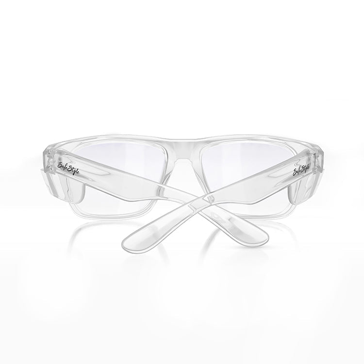 Safestyle Fusions Clear Frame Clear Lens Uv400-UV400 non-polarised-793618213459-FCC100-Safestyle-Sunnieside