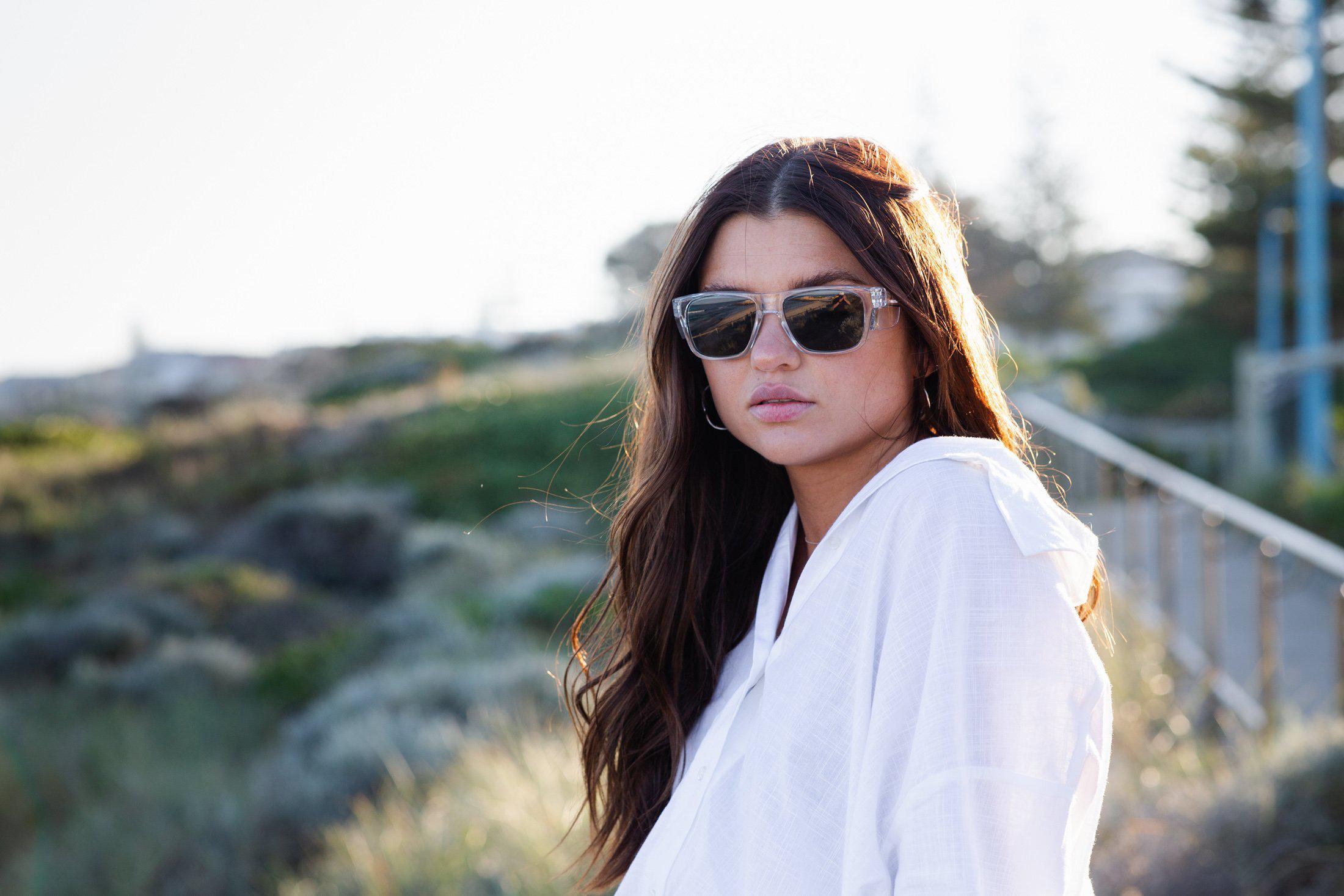 Safestyle 'Fusions' Clear Frame / Tinted Uv400 Lens-UV400 non-polarised-793618213442-FCT100-Safestyle-Sunnieside