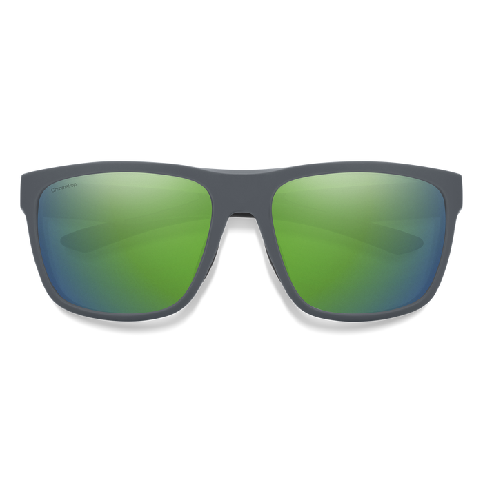 Smith Barra Matte Cement | ChromaPop Polarized Green Mirror-polarised-827886644759-201268RIW60UI-Smith-Sunnieside