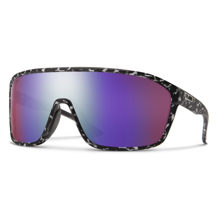 Smith Boomtown Matte Black Marble | ChromaPop Polarized Violet Mirror-polarised-827886539499-204932GBY99DF-Smith-Sunnieside