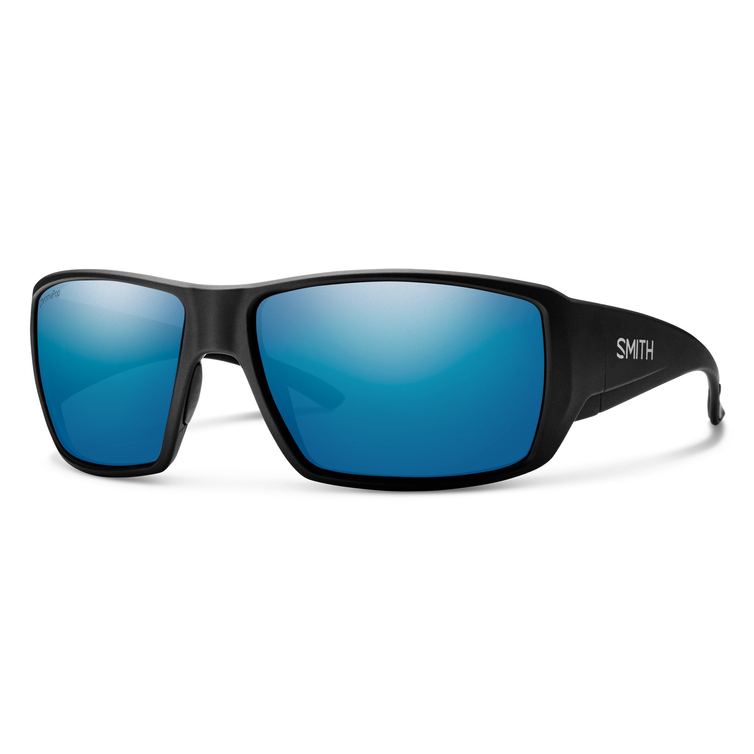 Smith Guide'S Choice Matte Black Cp Glass Polar Blue Mirr-polarised-716736099309-20156312462QG-Smith-Sunnieside