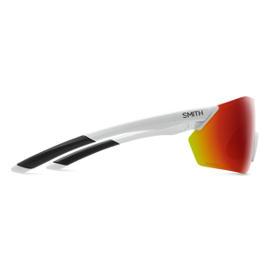 Smith Reverb Matte White | Chromapop Red Mirror