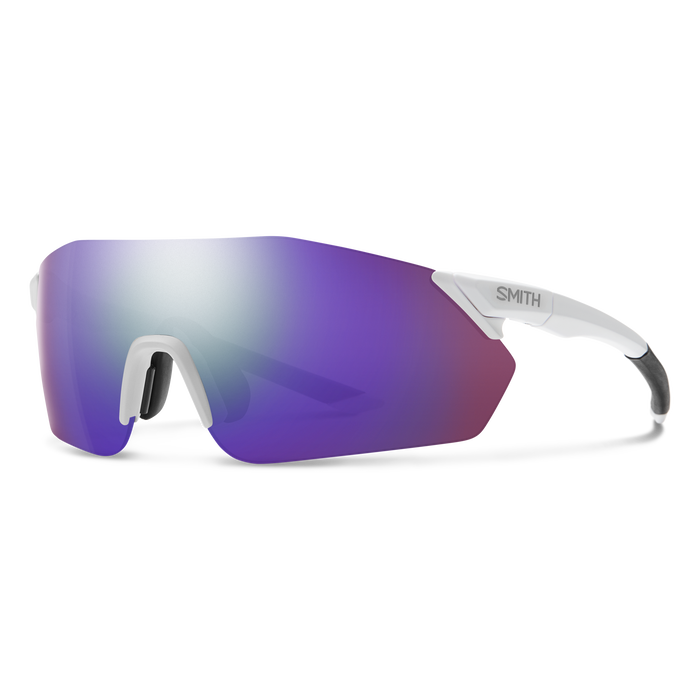 Smith Reverb Matte White | ChromaPop Violet Mirror-UV400 non-polarised-716736248639-2015216HT99DI-Smith-Sunnieside