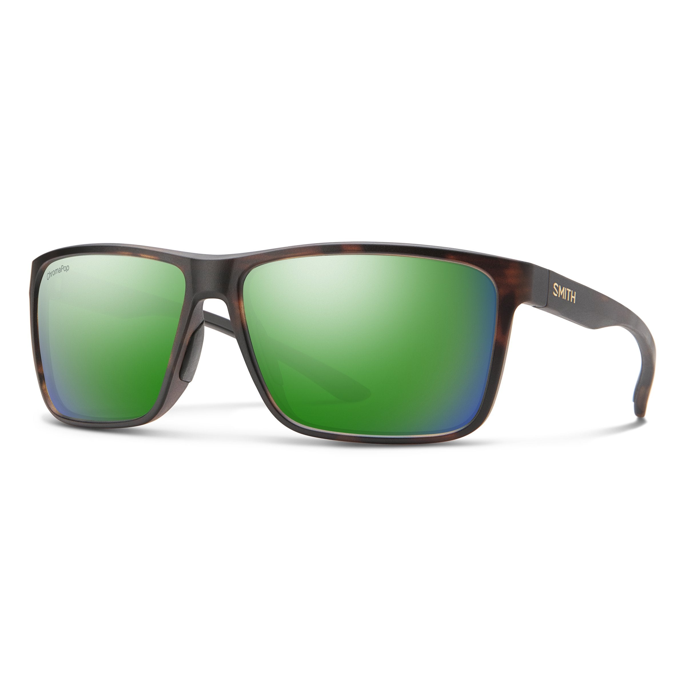 Smith Riptide Matte Tortoise Cp Glass Polar Green Mirror-polarised-716736338675-203682HGC61UI-Smith-Sunnieside