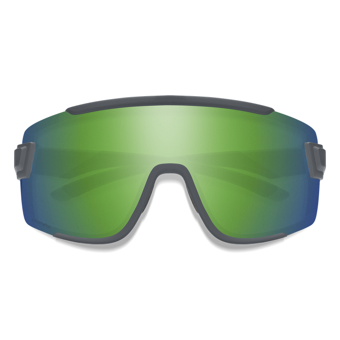 Smith Wildcat Matte Cement | ChromaPop Green Mirror-UV400 non-polarised-827886540075-201516RIW99X8-Smith-Sunnieside
