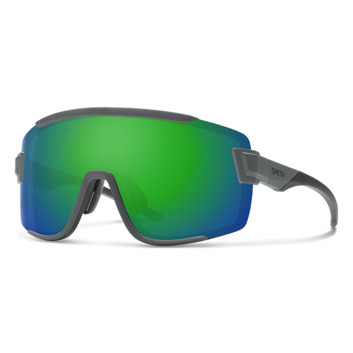 Smith Wildcat Matte Cement | ChromaPop Green Mirror-UV400 non-polarised-827886540075-201516RIW99X8-Smith-Sunnieside
