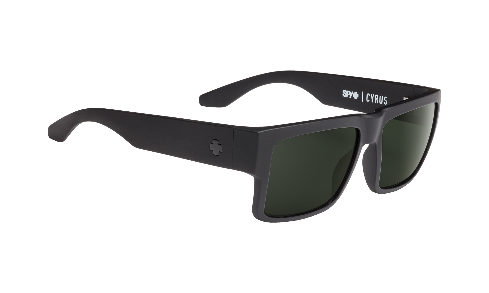 Spy Cyrus Matte Black - Happy Gray Green-UV400 non-polarised-648478743656-673180374863-Spy Optic-Sunnieside