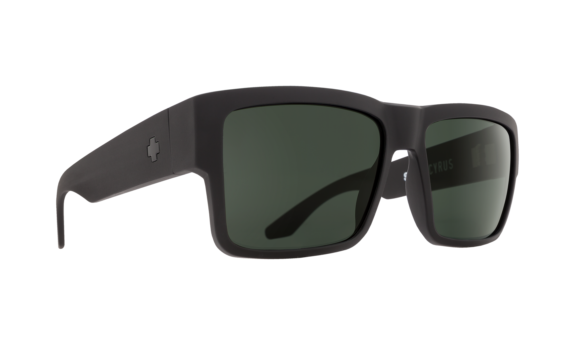 Spy Cyrus Matte Black - Happy Gray Green-UV400 non-polarised-648478743656-673180374863-Spy Optic-Sunnieside