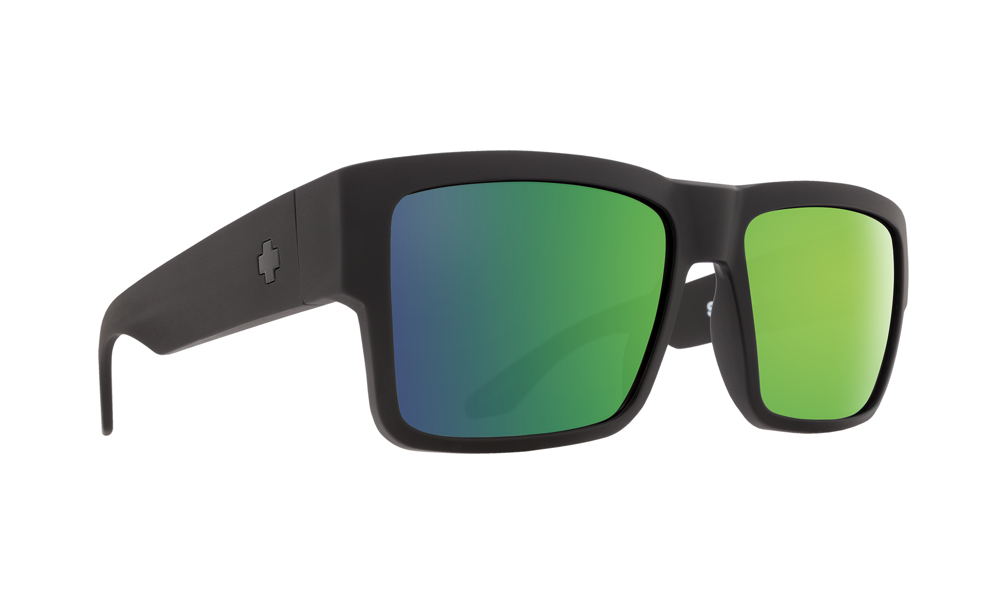 Spy Cyrus Soft Matte Black - Happy Bronze Polarised With Green Spectra Mirror-polarised-648478745308-673180374861-Spy Optic-Sunnieside