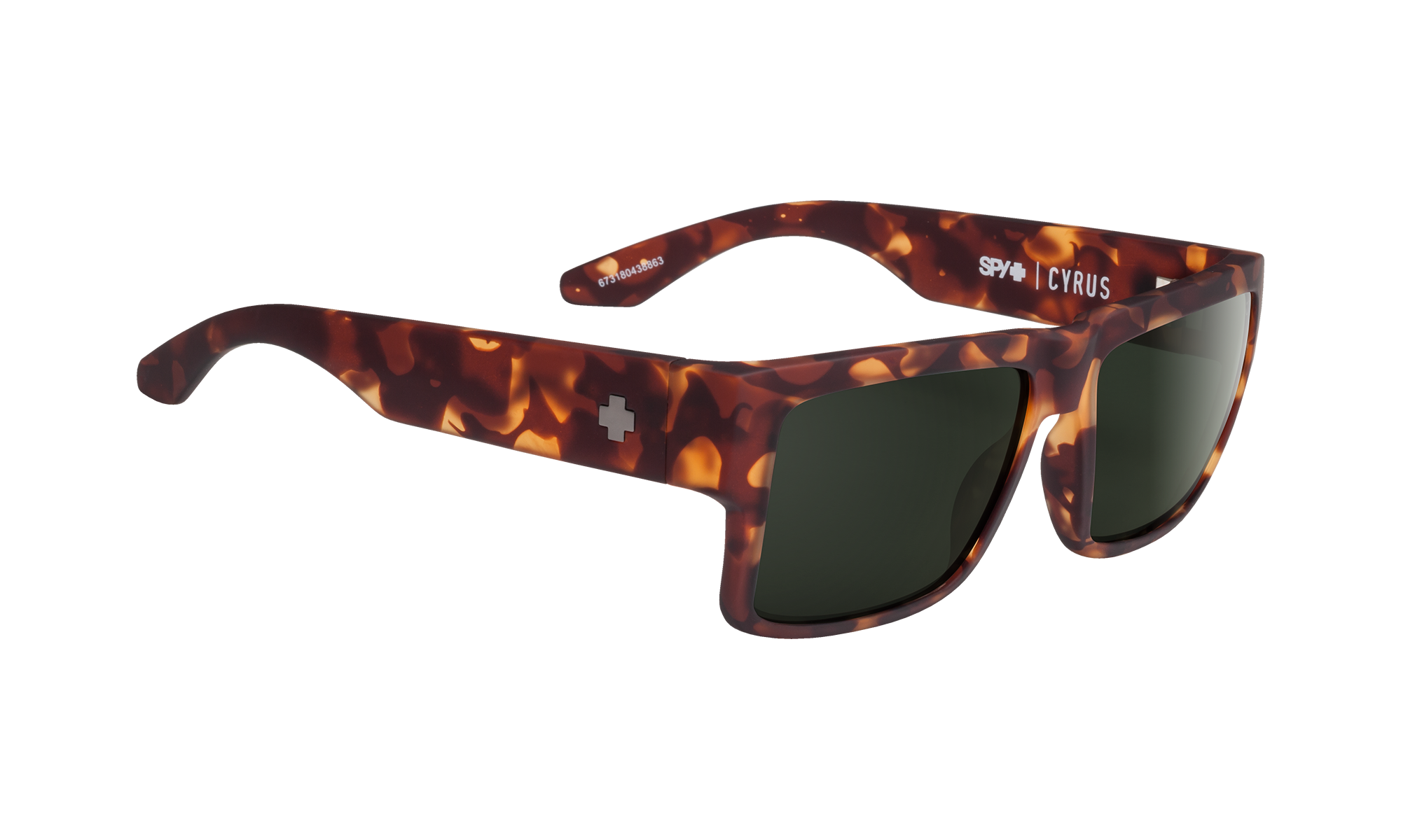 Spy Cyrus Soft Matte Camo Tort - Happy Gray Green-UV400 non-polarised-648478765658-673180438863-Spy Optic-Sunnieside