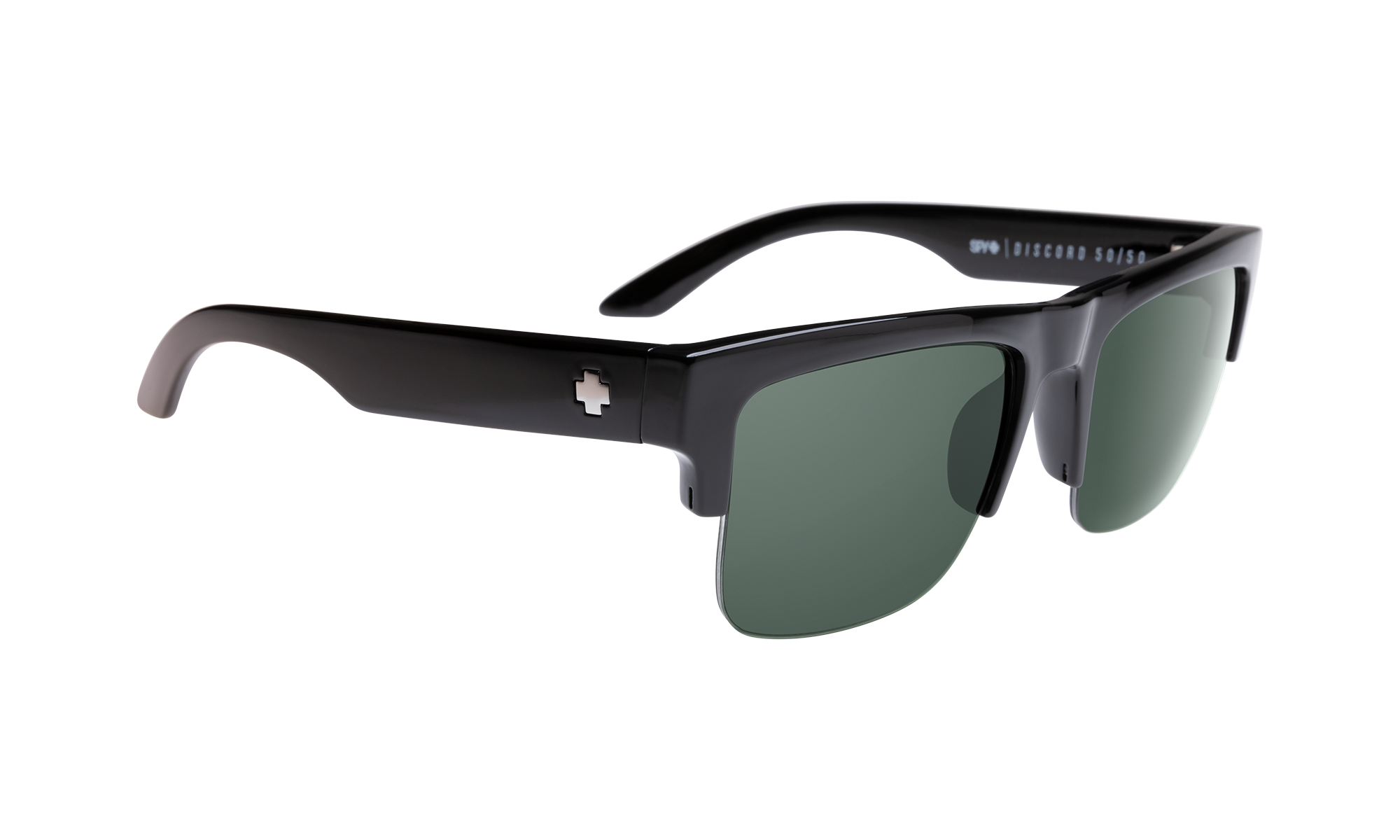 Spy Discord 5050 Black - Happy Gray Green-UV400 non-polarised-648478797659-6700000000062-Spy Optic-Sunnieside