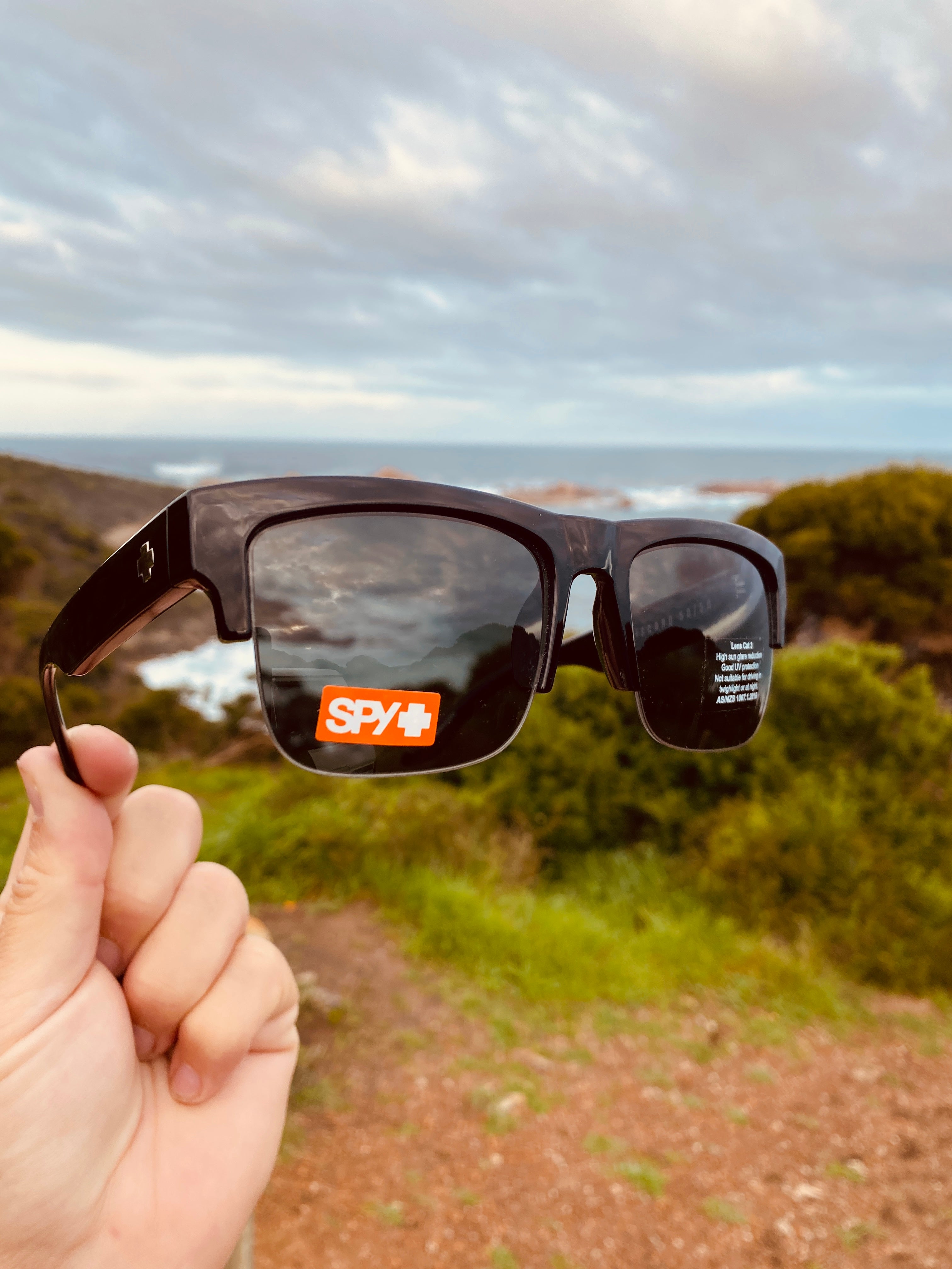 Spy Discord 5050 Black - Happy Gray Green-UV400 non-polarised-648478797659-6700000000062-Spy Optic-Sunnieside