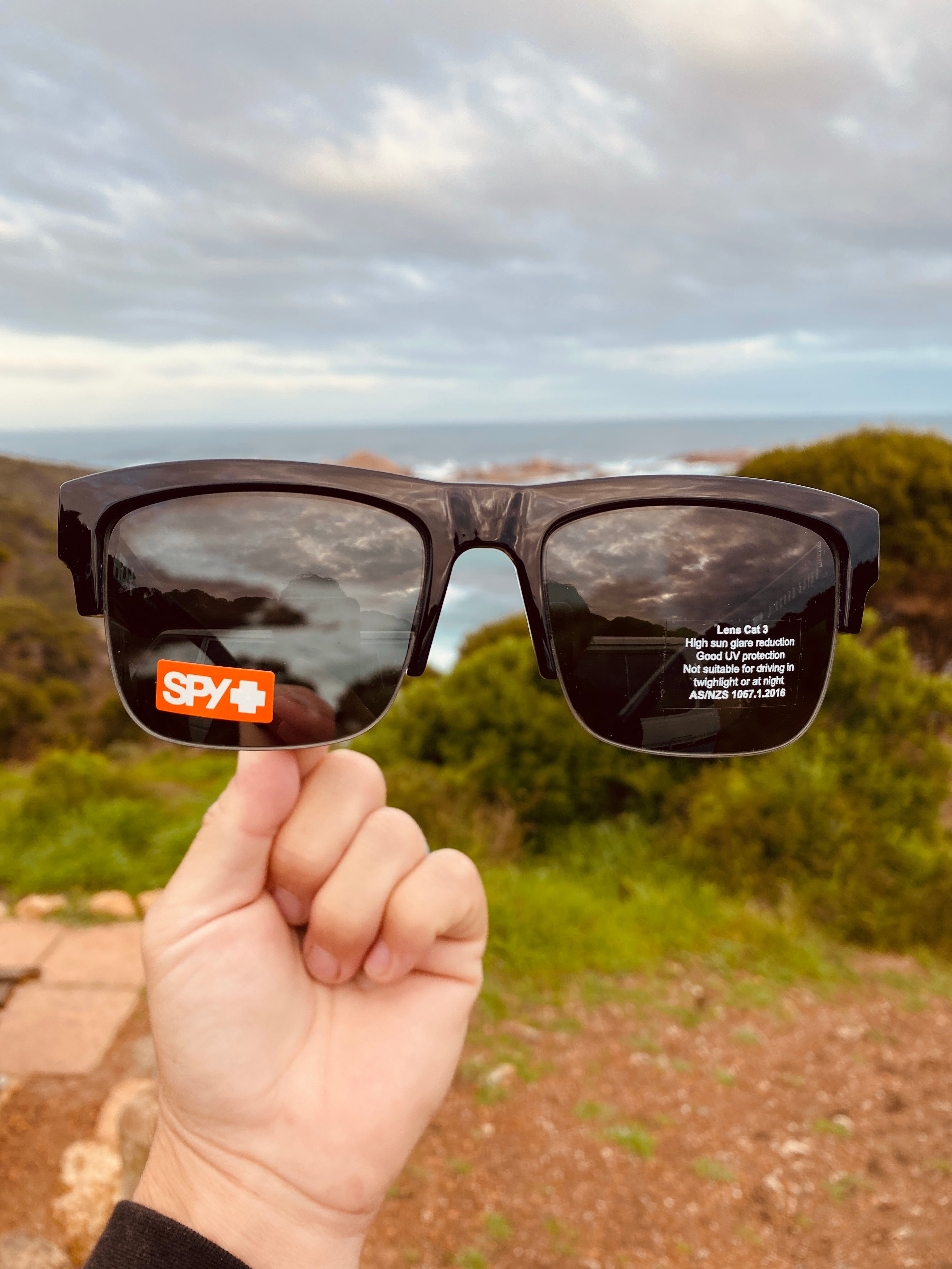 Spy Discord 5050 Black - Happy Gray Green-UV400 non-polarised-648478797659-6700000000062-Spy Optic-Sunnieside