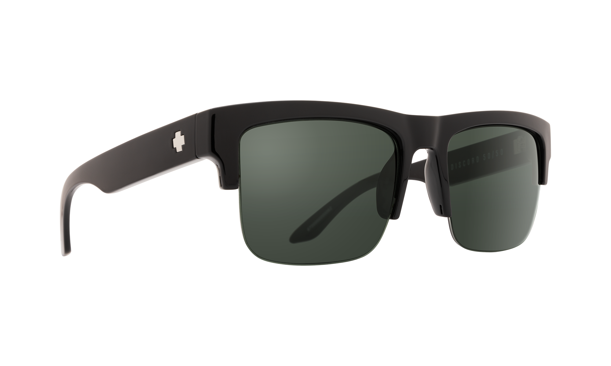 Spy Discord 5050 Black - Happy Gray Green-UV400 non-polarised-648478797659-6700000000062-Spy Optic-Sunnieside