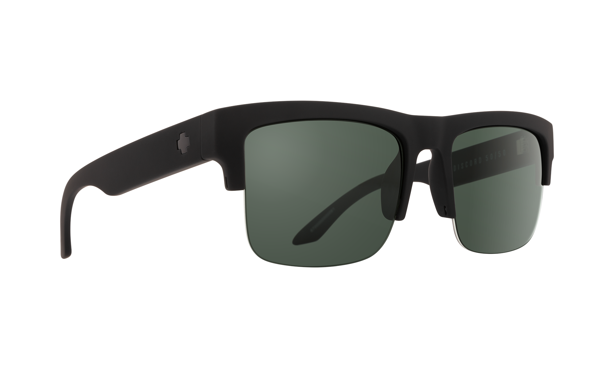 Spy Discord 5050 Soft Matte Black - Happy Gray Green Polarised-polarised-648478797642-6700000000061-Spy Optic-Sunnieside