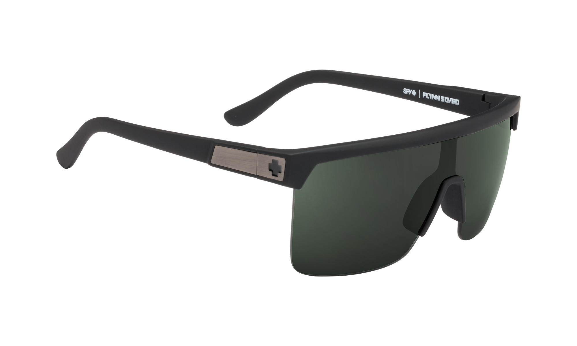 Spy Flynn 5050 Soft Matte Black - Happy Gray Green-UV400 non-polarised-648478796348-6700000000044-Spy Optic-Sunnieside