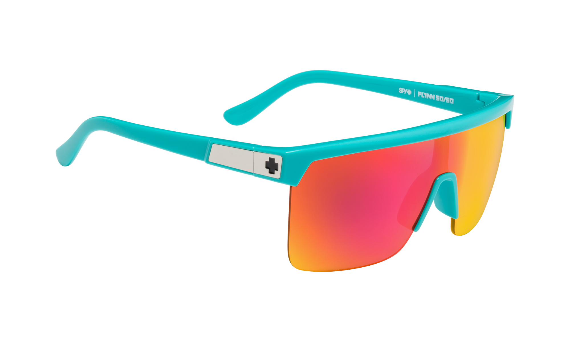 Spy Flynn 5050 Teal - Happy Gray Green With Pink Spectra Mirror-UV400 non-polarised-648478796362-6700000000046-Spy Optic-Sunnieside