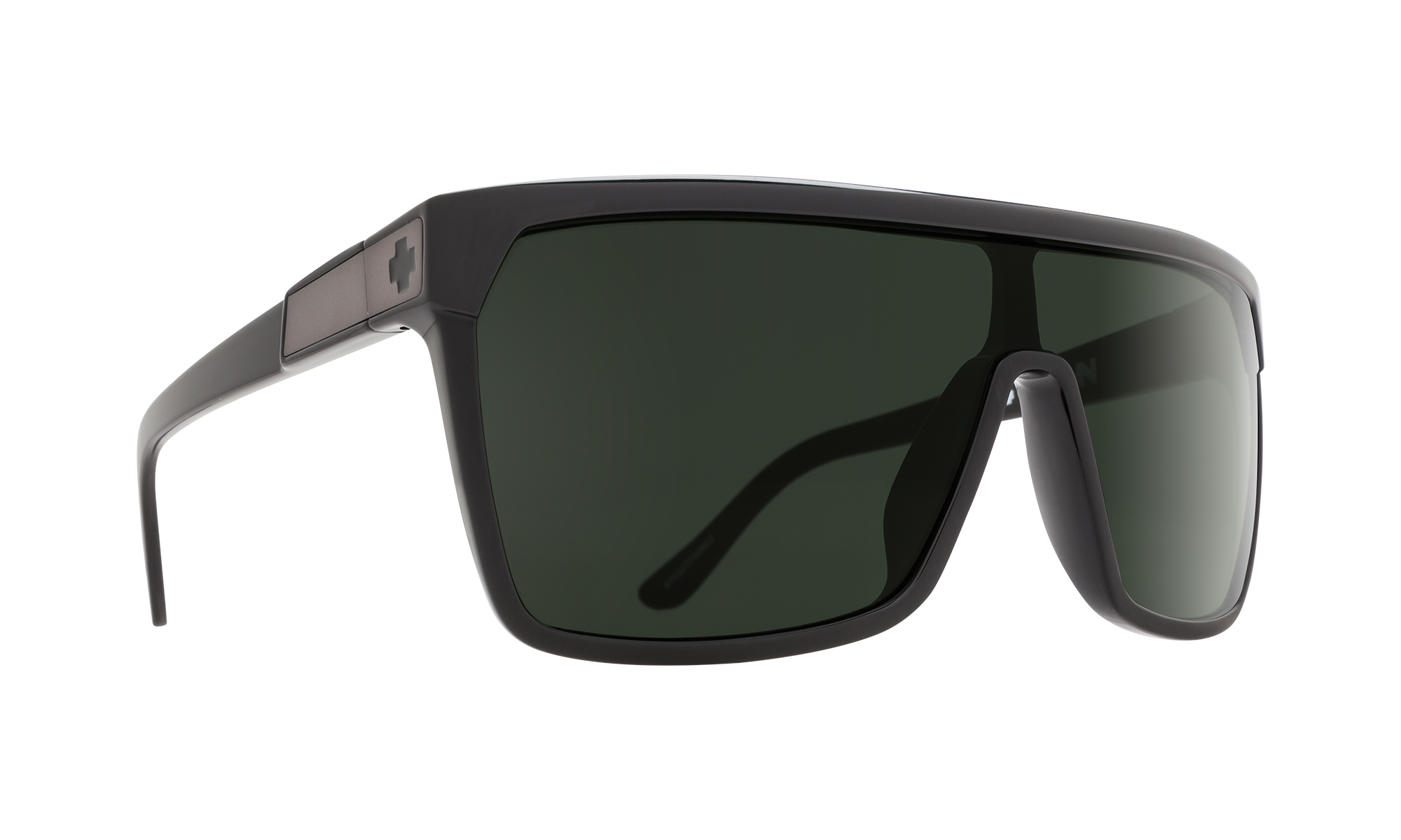Spy Flynn Black Matte Black - Happy Gray Green-UV400 non-polarised-648478778832-670323769863-Spy Optic-Sunnieside