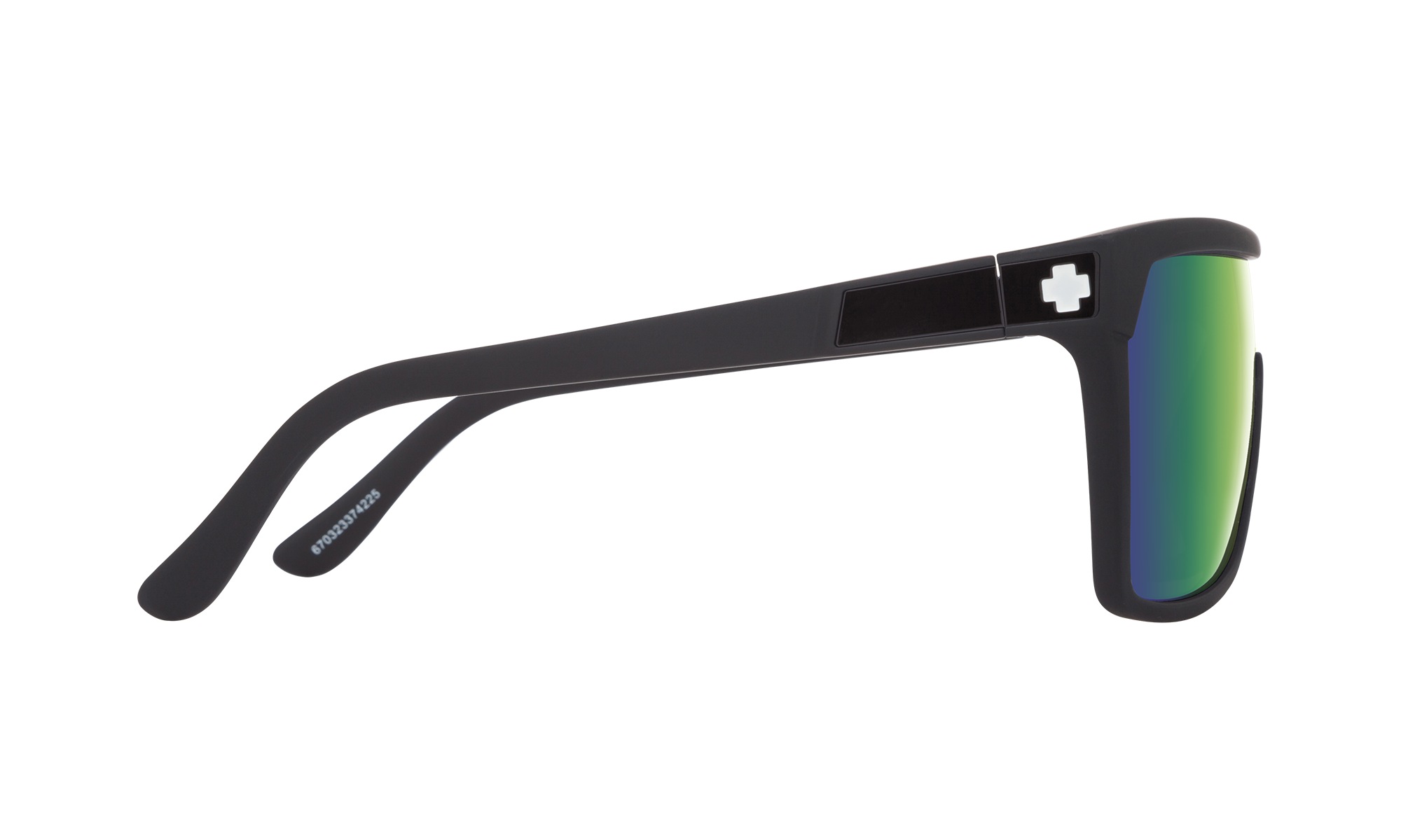 Spy Flynn Matte Black - Happy Bronze With Green Spectra Mirror-UV400 non-polarised-648478766389-670323374225-Spy Optic-Sunnieside