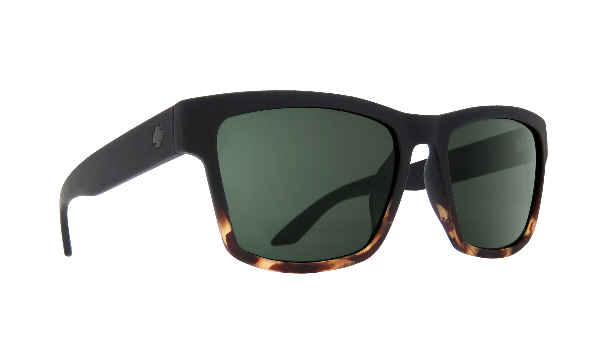 Spy Haight 2 Soft Matte Black Tort Fade Hd Plus Gray Green-UV400 non-polarised-648478785250-673232163863-Spy Optic-Sunnieside