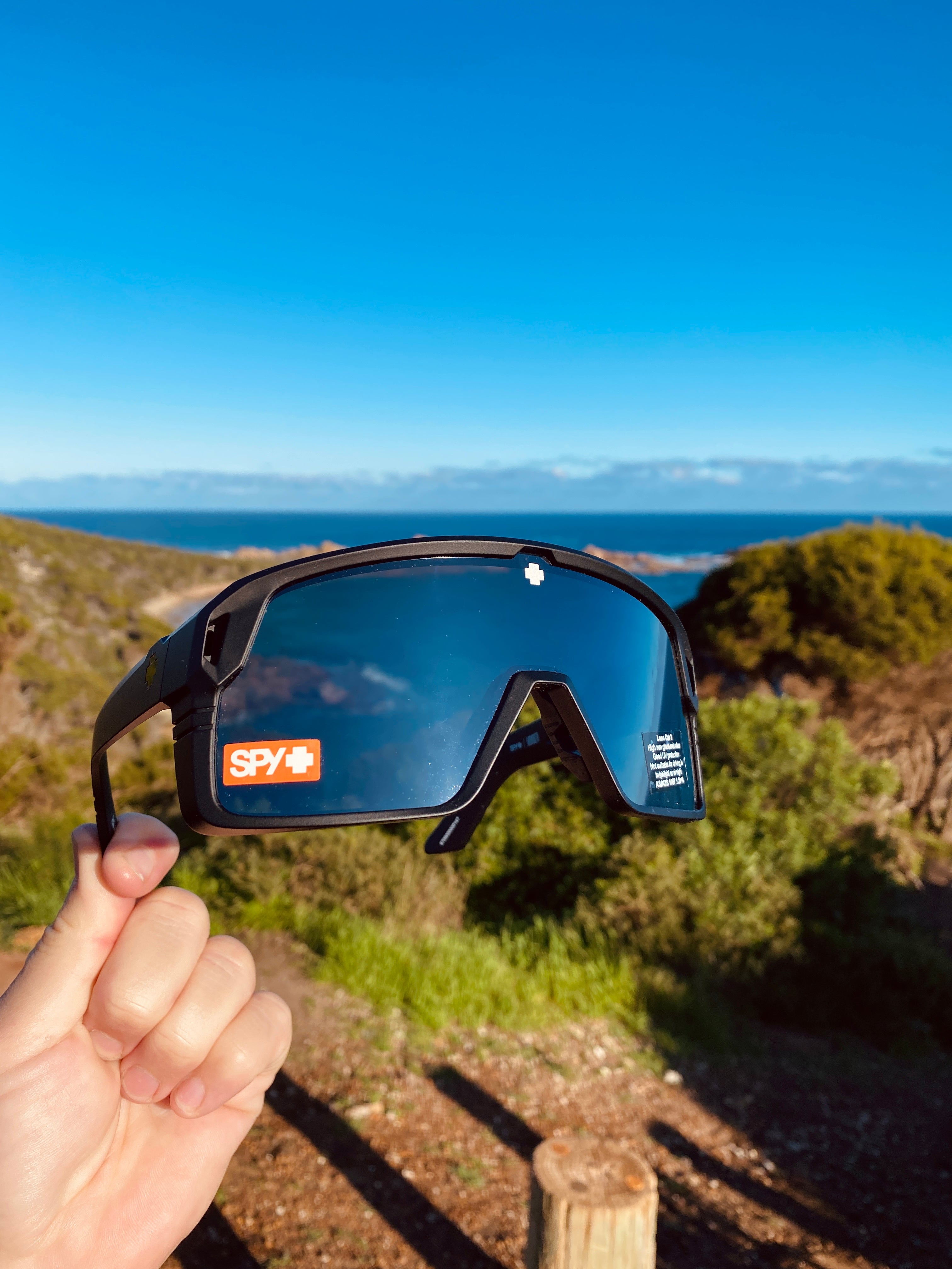 Spy Monolith Matte Black - Happy Gray Green Black Spectra Mirror-UV400 non-polarised-648478809703-6700000000147-Spy Optic-Sunnieside