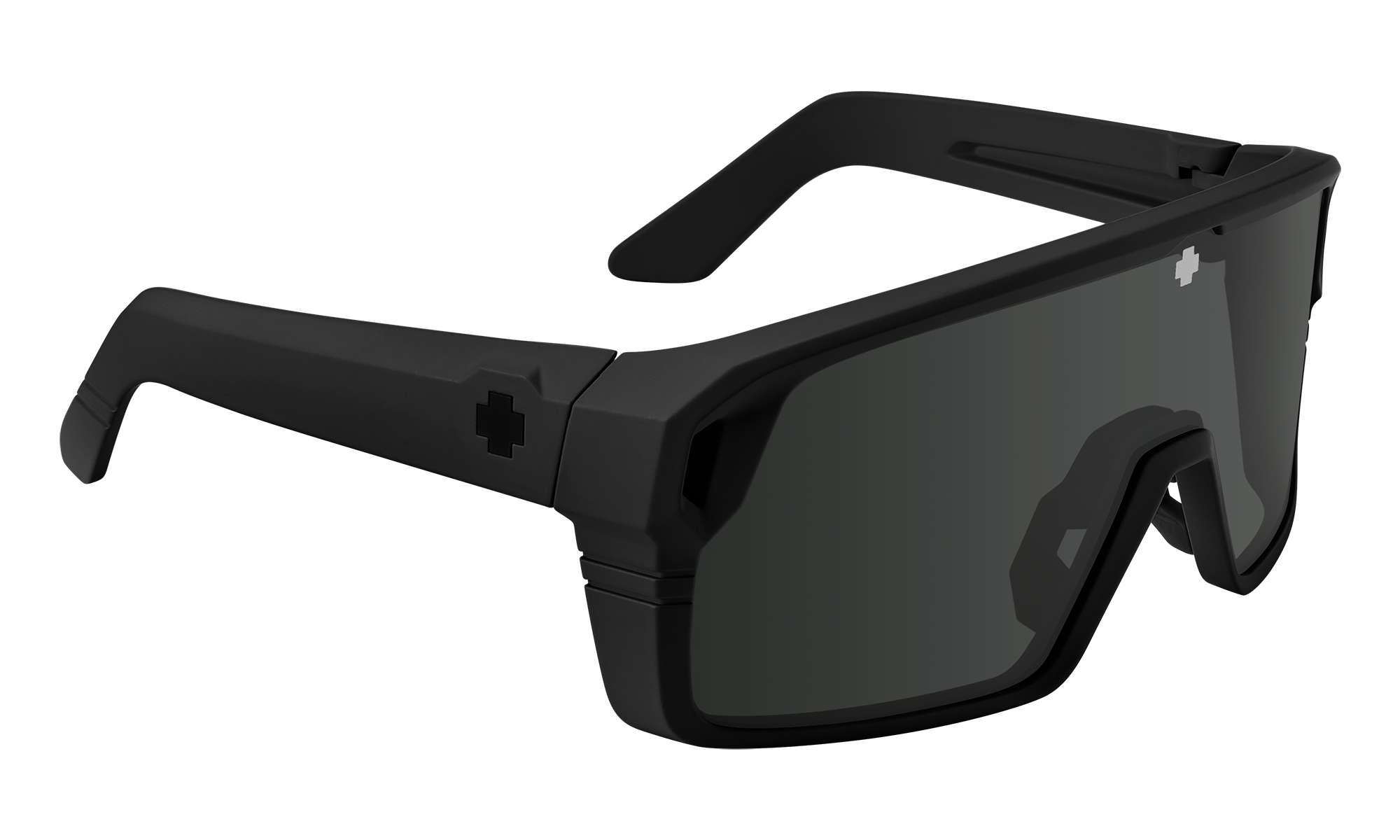 Spy Monolith Matte Black - Happy Gray Green Black Spectra Mirror-UV400 non-polarised-648478809703-6700000000147-Spy Optic-Sunnieside