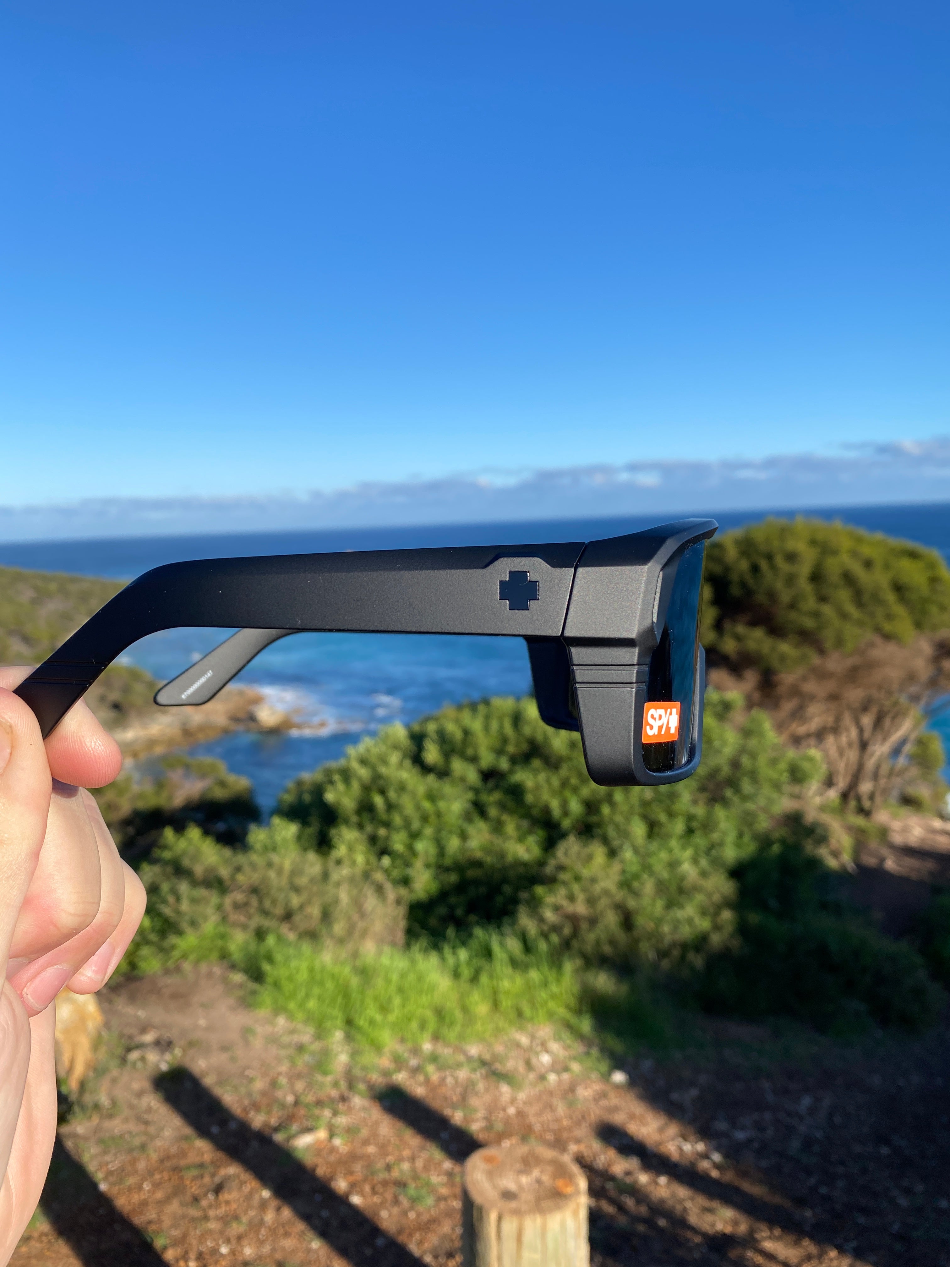 Spy Monolith Matte Black - Happy Gray Green Black Spectra Mirror-UV400 non-polarised-648478809703-6700000000147-Spy Optic-Sunnieside