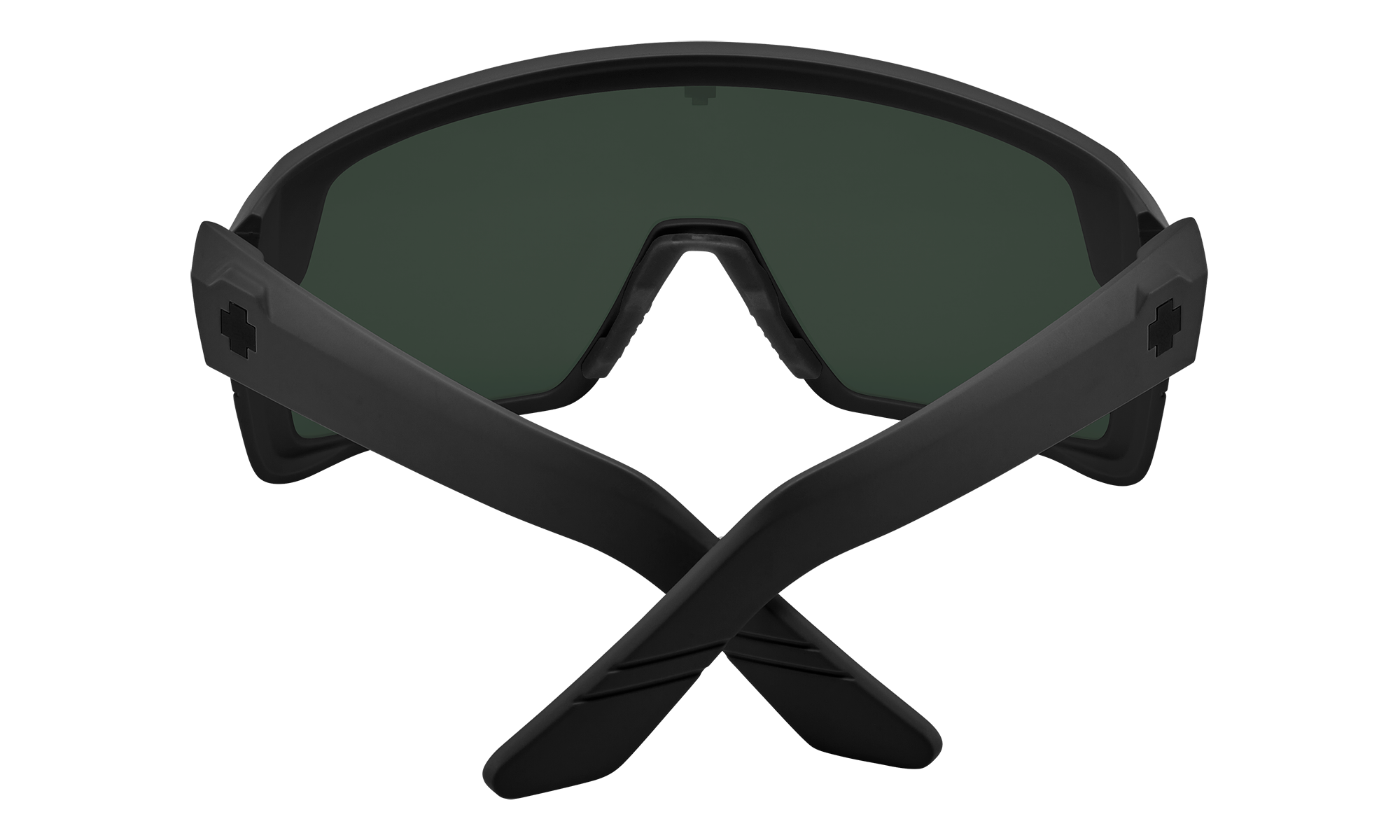 Spy Monolith Matte Black - Happy Gray Green Black Spectra Mirror-UV400 non-polarised-648478809703-6700000000147-Spy Optic-Sunnieside