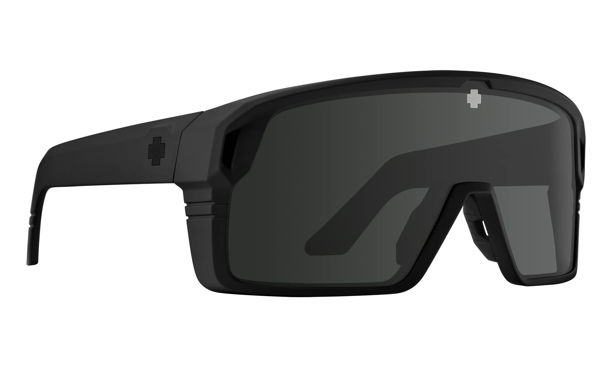 Spy Monolith Matte Black - Happy Gray Green Black Spectra Mirror-UV400 non-polarised-648478809703-6700000000147-Spy Optic-Sunnieside