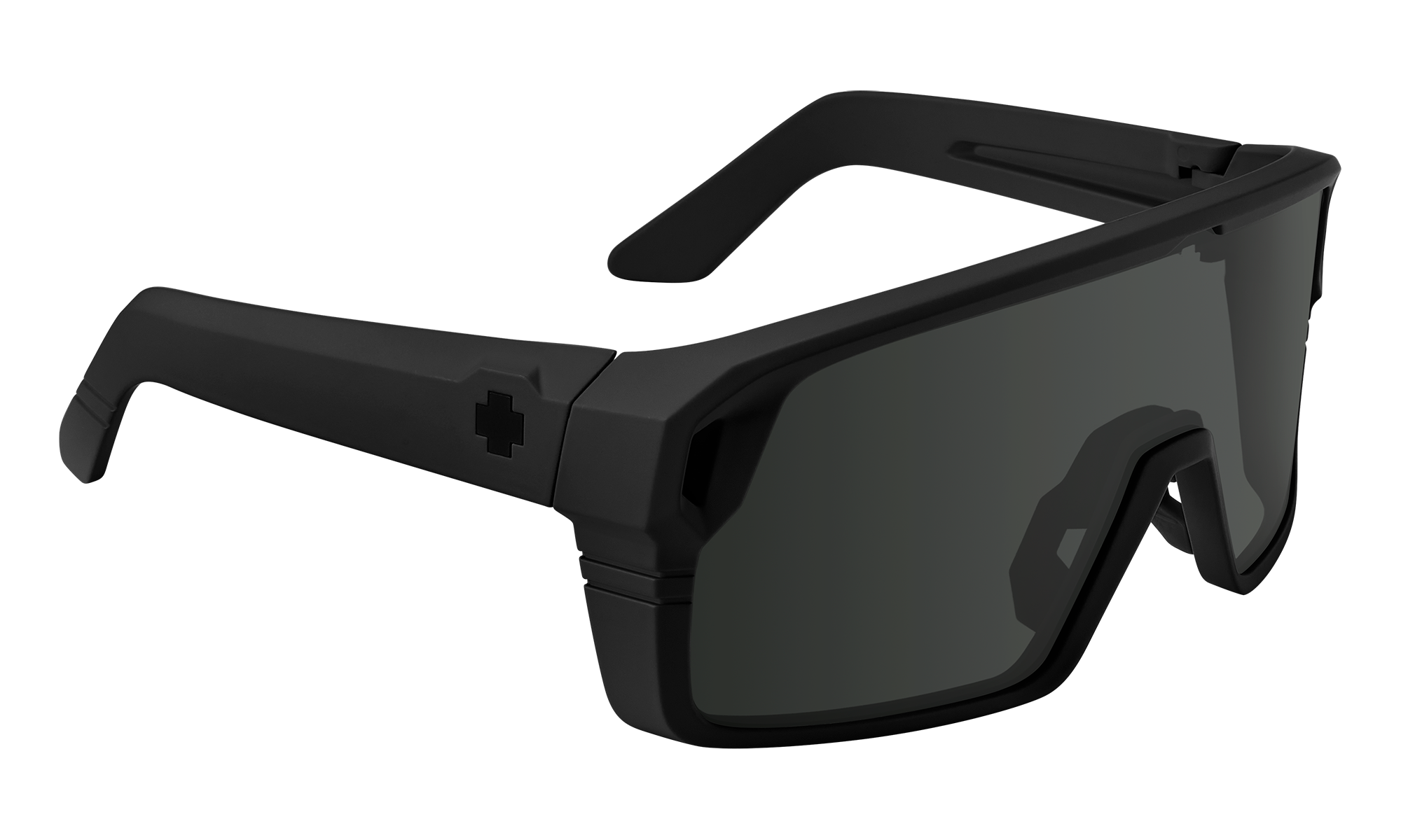 Spy Monolith Matte Black - Happy Gray Green Polarised Black Spectra Mirror-polarised-6700000000148-6700000000148-Spy Optic-Sunnieside