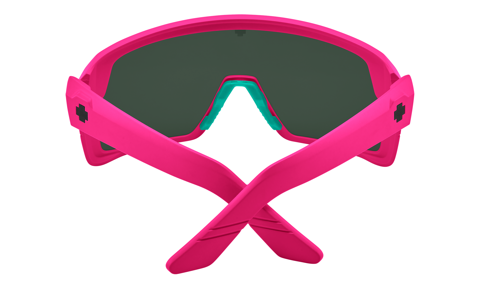 Spy Monolith Matte Neon Pink - Happy Bronze Light Green Spectra Mirror-UV400 non-polarised-648478809741-6700000000151-Spy Optic-Sunnieside