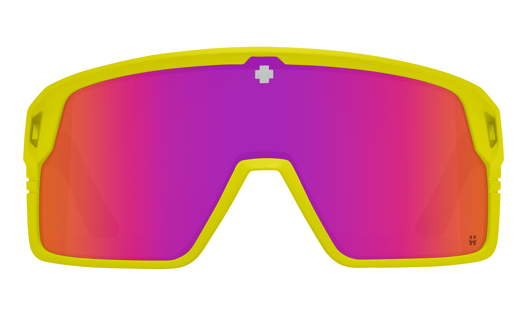 Spy Monolith Matte Neon Yellow - Happy Gray Green Pink Spectra Mirror-UV400 non-polarised-6700000000152-6700000000152-Spy Optic-Sunnieside