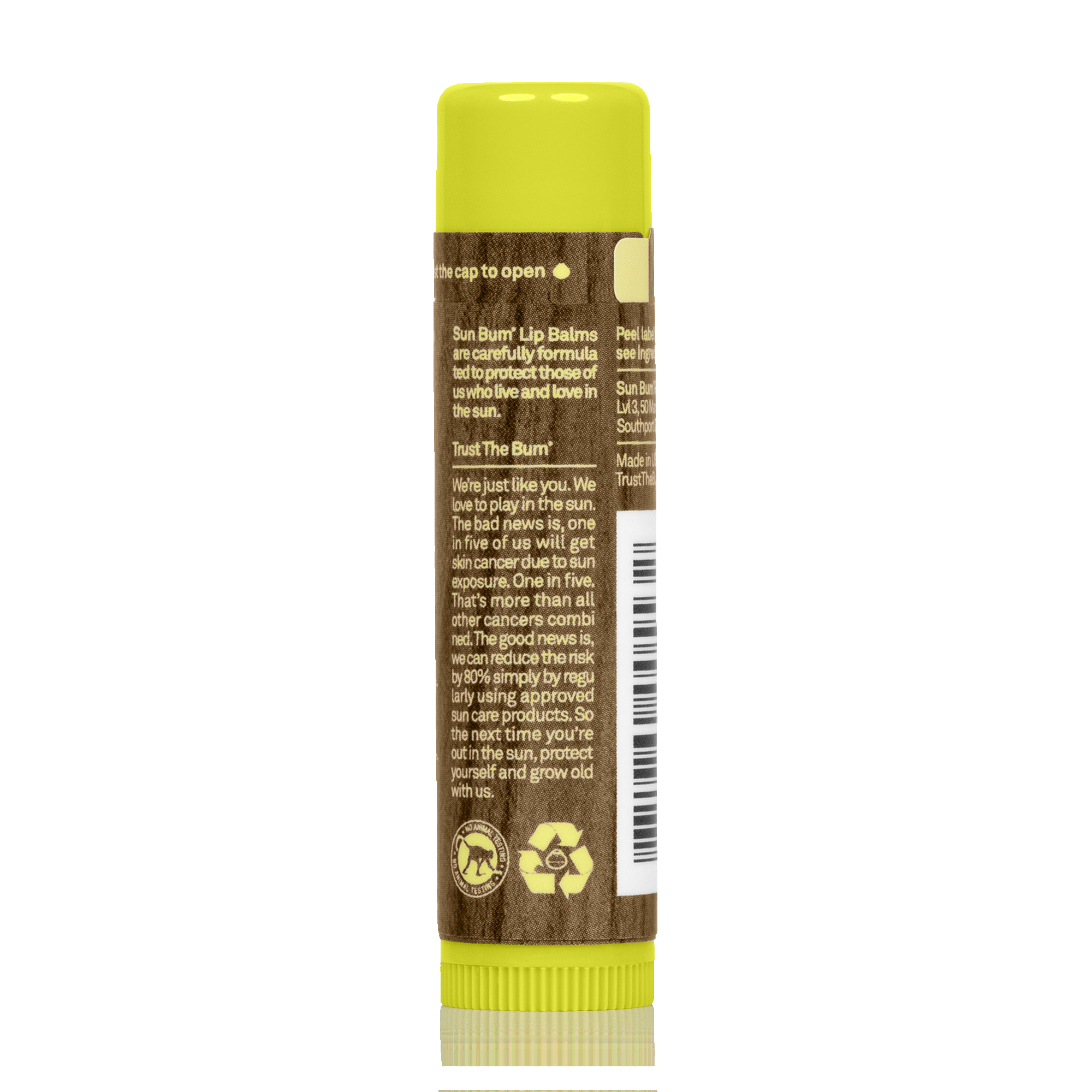 Sun Bum Original Spf 15 Sunscreen Lip Balm - Pineapple-Lip Balm-20-46022-Sun Bum-Sunnieside
