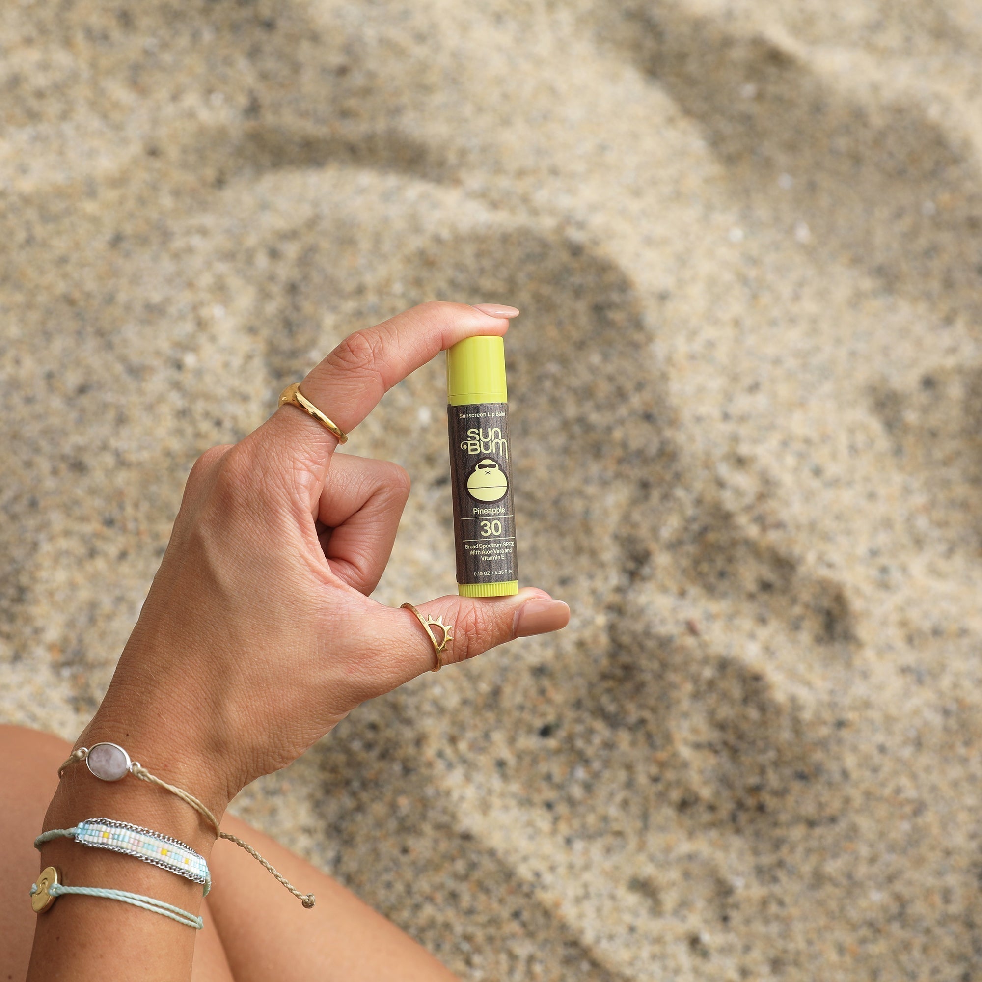 Sun Bum Original Spf 15 Sunscreen Lip Balm - Pineapple-Lip Balm-20-46022-Sun Bum-Sunnieside