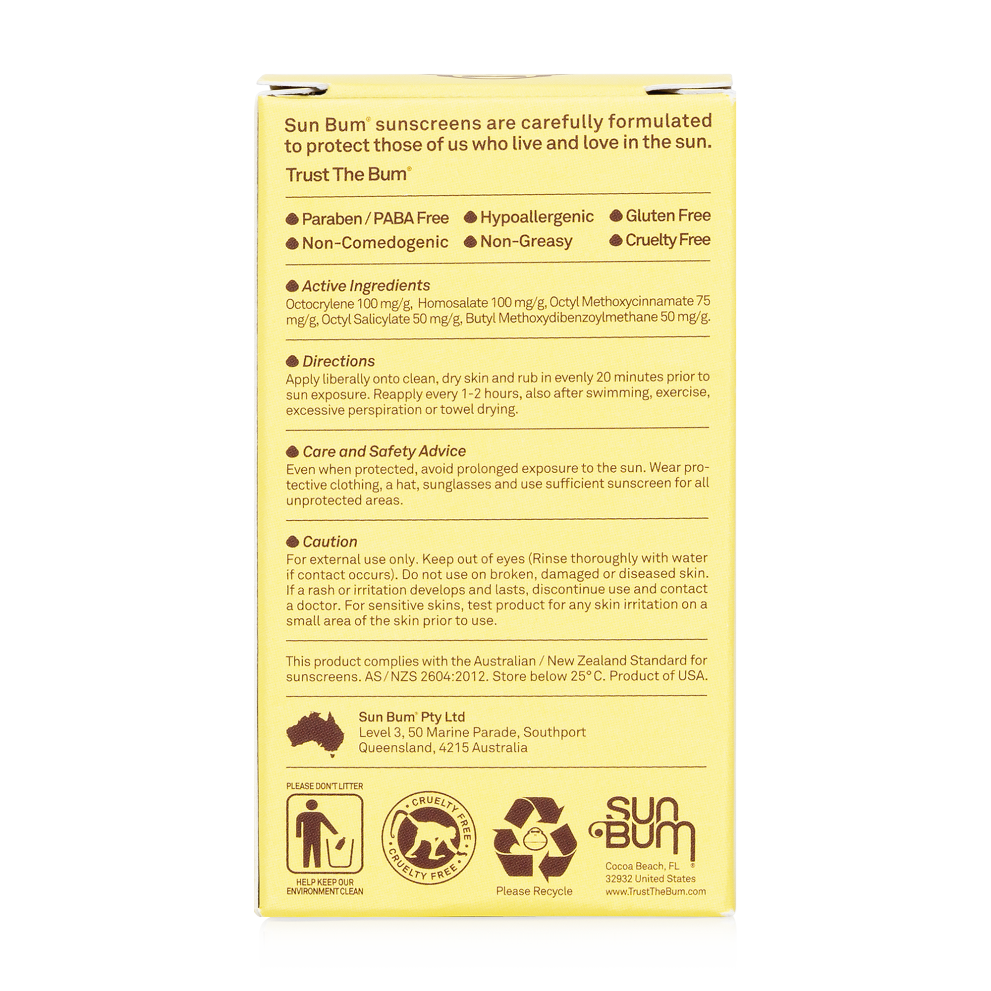 Sun Bum Original SPF 30 Sunscreen Face Stick-Sun Care-871760001091-20-45030-Sun Bum-Sunnieside