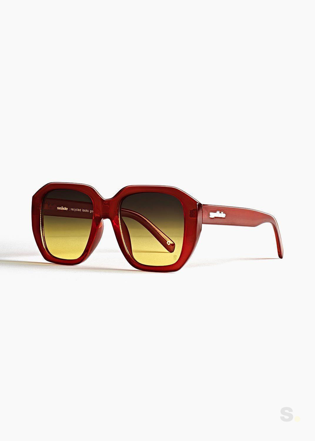 Szade Arkley Blood Plum/Unmellow Yellow-UV400 non-polarised-SZD201ARK BLDPLM-SZD201ARK BLDPLM-Szade-Sunnieside